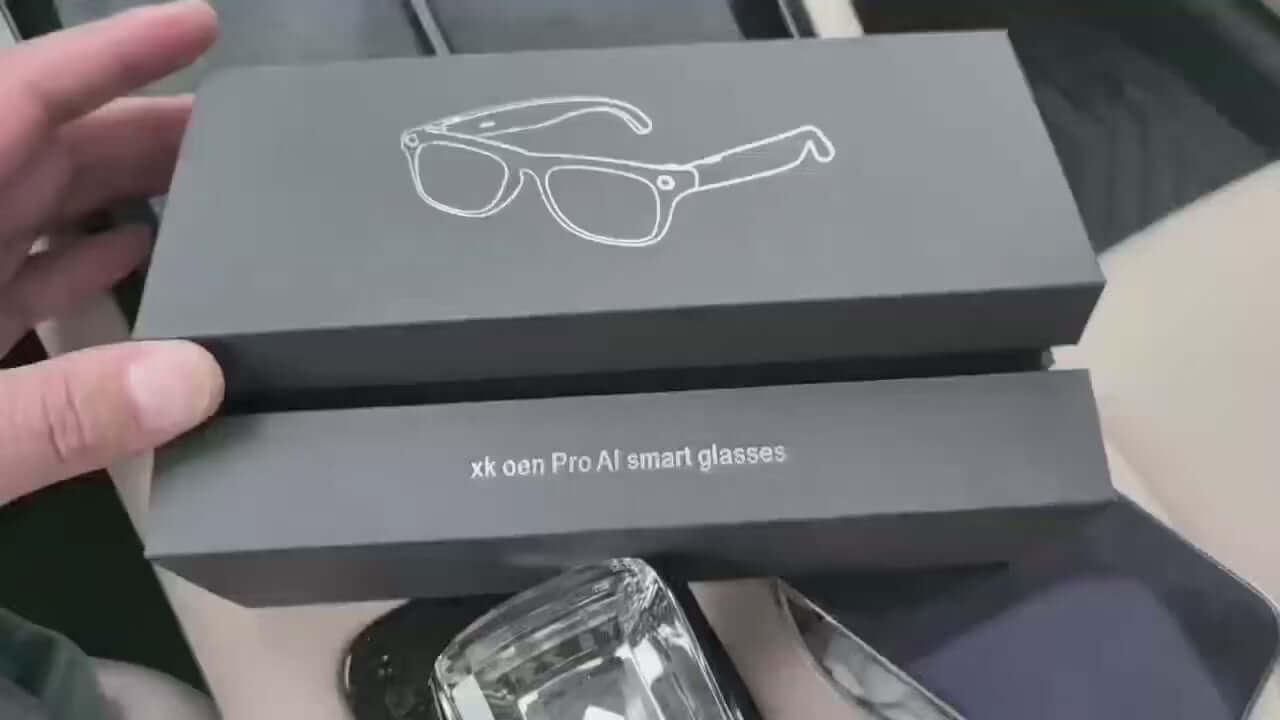 video de Lentes  inteligentes OPPO 4KSmart  – Con IA, Cámara HD y Asistente de Voz