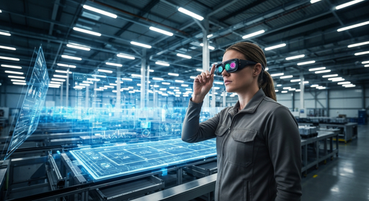 El futuro del trabajo: integración de gafas inteligentes en oficinas y fábricas