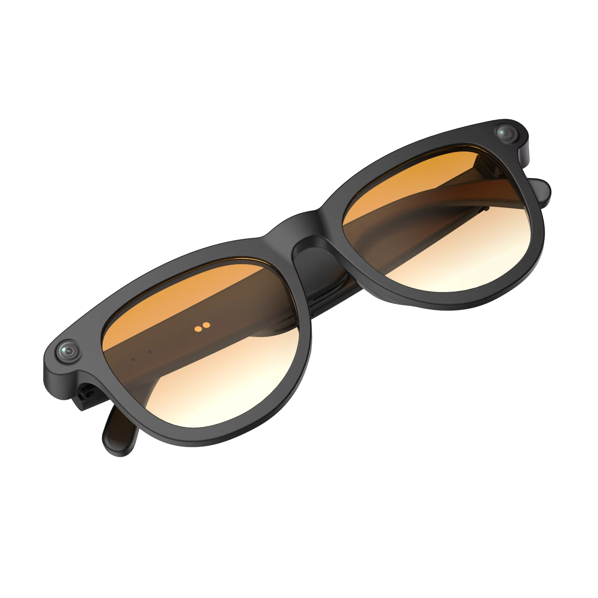 lentes smart con mica naranja