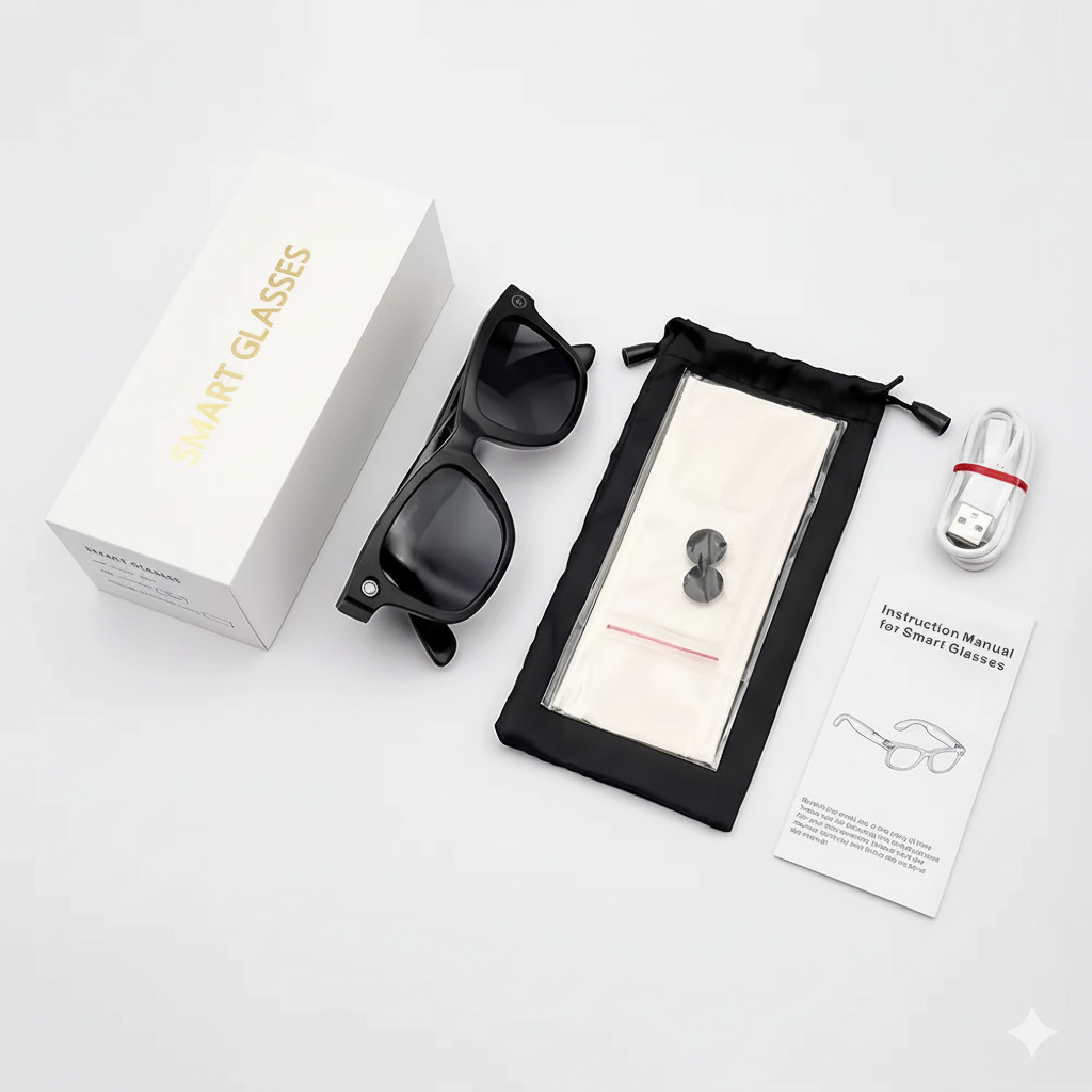 Lentes Inteligentes Bluetooth | Con Cámara y Micrófono