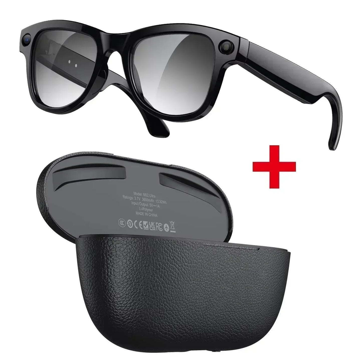 SmartX™ ULTRA con estuche de Carga USB - Lentes Smart