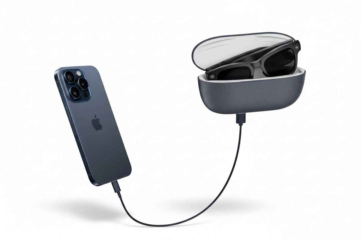 SmartX™ ULTRA con estuche de Carga USB - Lentes Smart