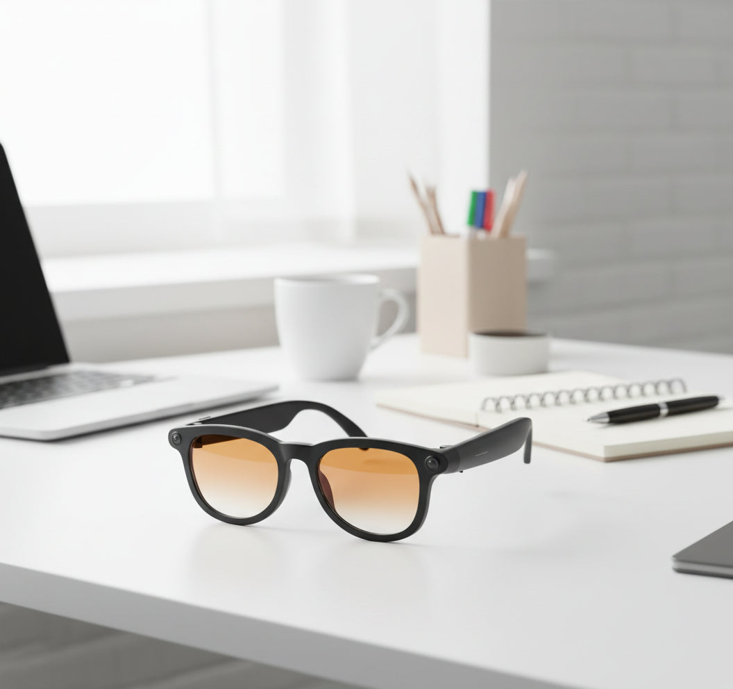 Lentes inteligentes mica naranja