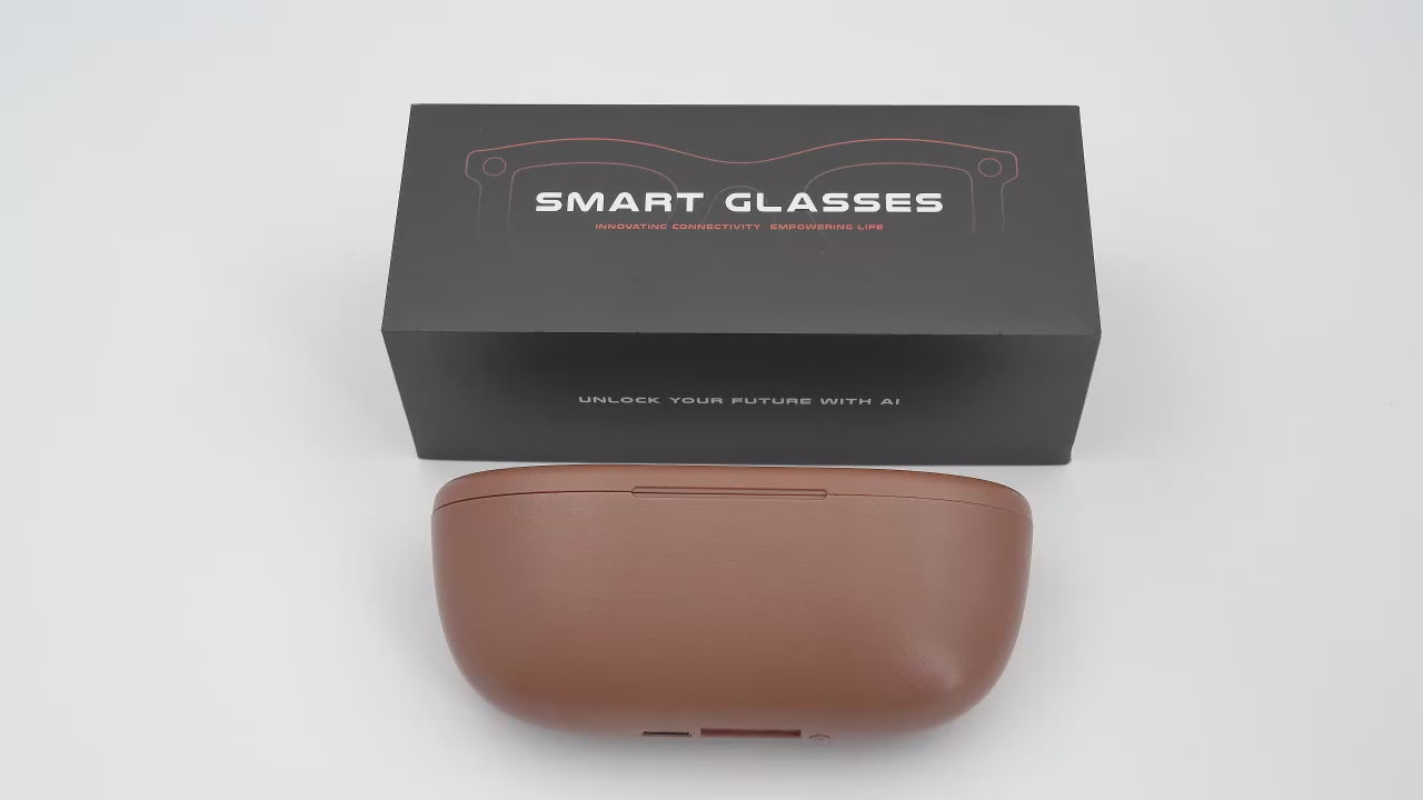Lentes Inteligentes SANVNET GS5 Max | Cámara 4K, Traducción por IA y Funda de Carga USB